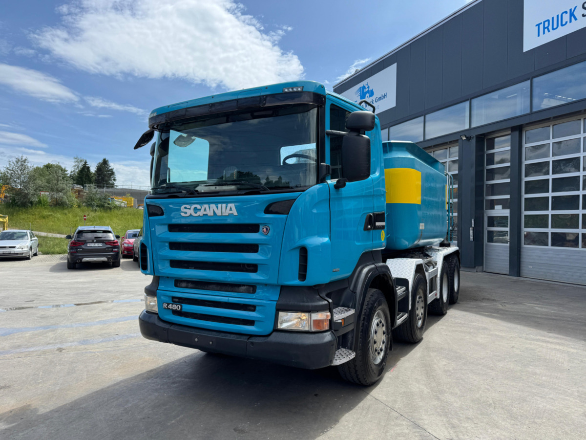SCANIA R480 8x4 Moser 16m3 - Hook lift truck: picture 1 SCANIA R480 8x4 Moser 16m3 - Hook lift truck: picture 1
