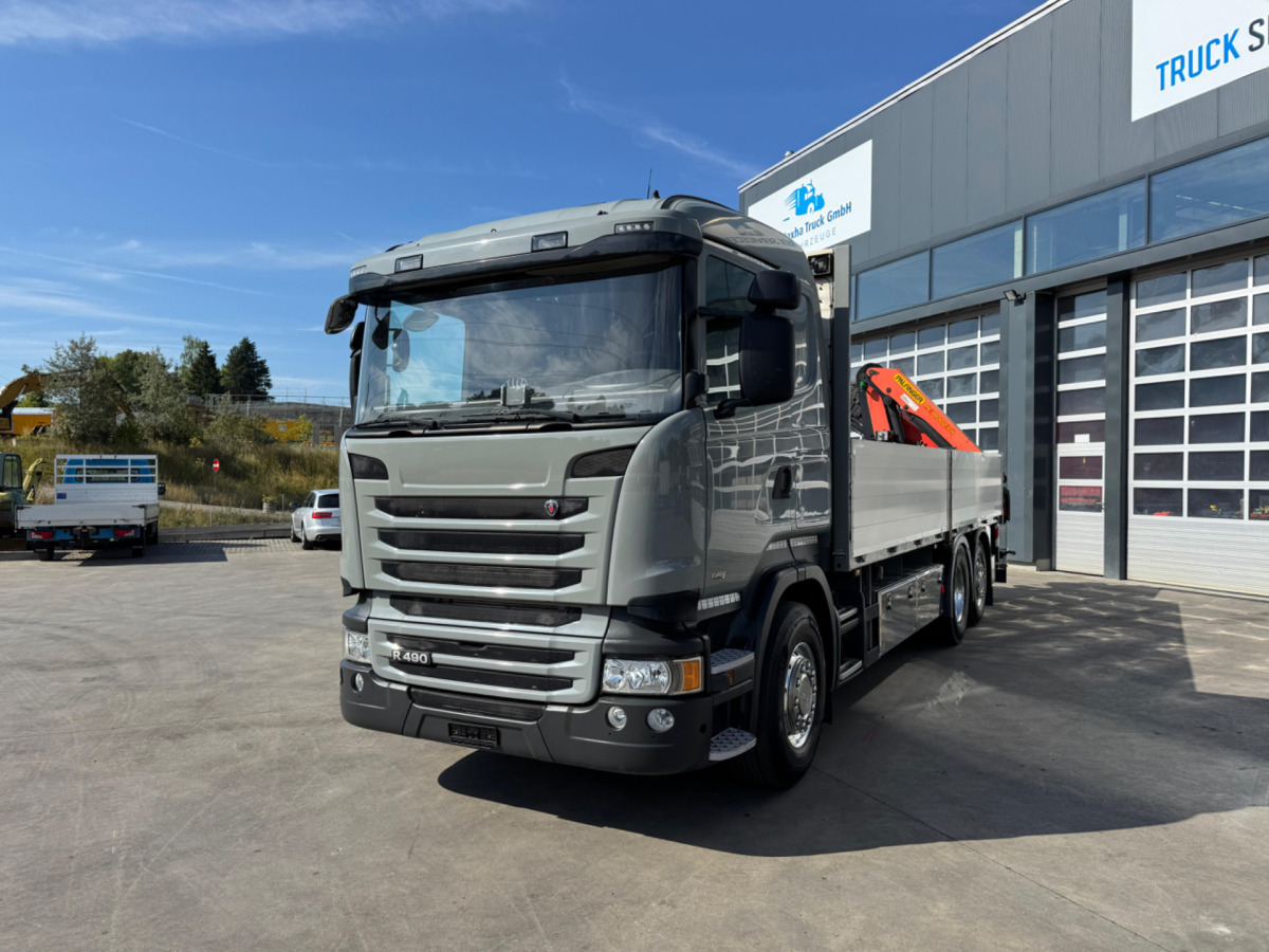 SCANIA R490 6x2 PK18002-4 - Crane truck: picture 1 SCANIA R490 6x2 PK18002-4 - Crane truck: picture 1