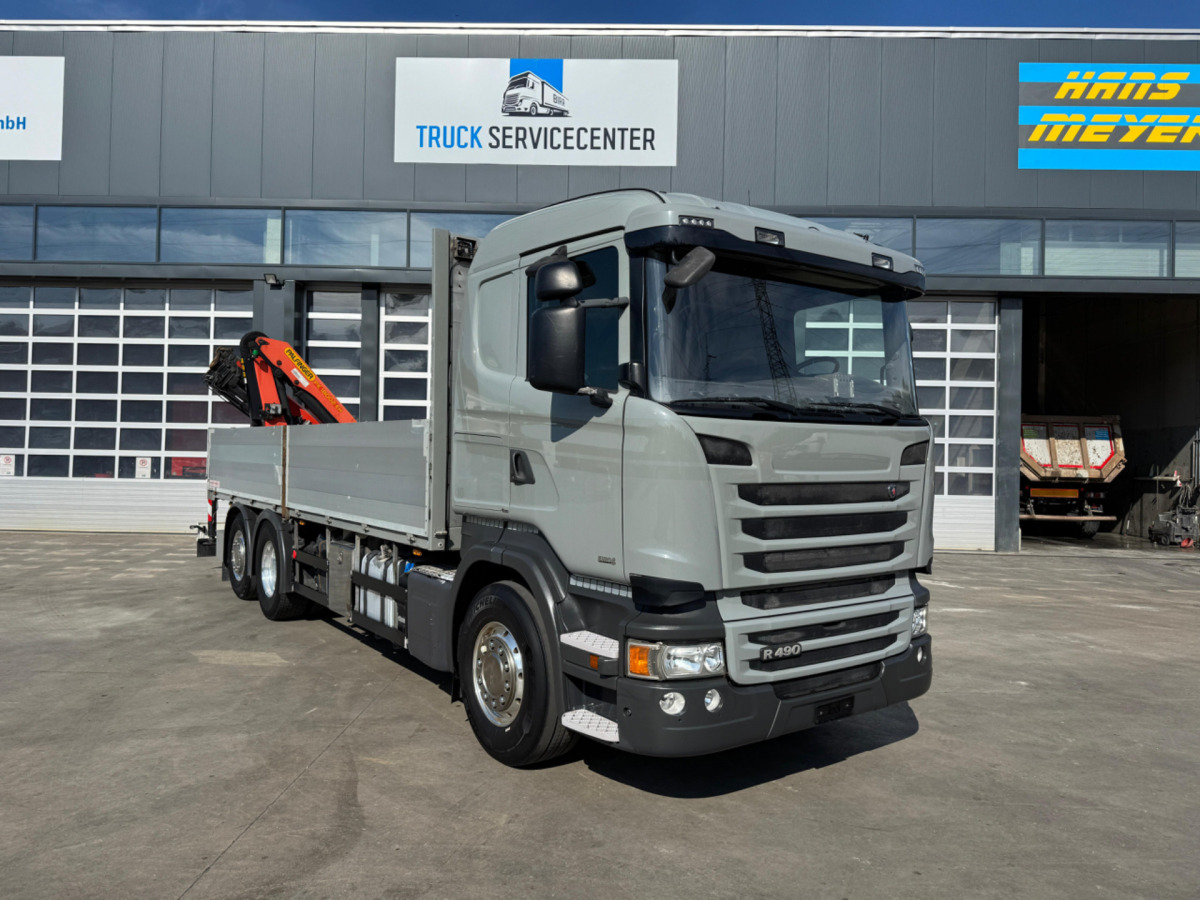 SCANIA R490 6x2 PK18002-4 - Crane truck: picture 2 SCANIA R490 6x2 PK18002-4 - Crane truck: picture 2