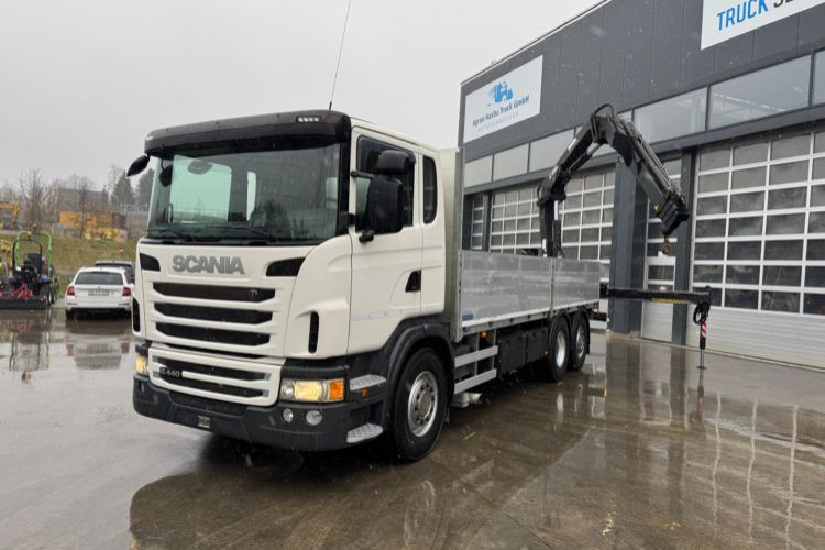 Scania G440 6x2 Hiab 166-3 - Crane truck, Tipper: picture 1 Scania G440 6x2 Hiab 166-3 - Crane truck, Tipper: picture 1