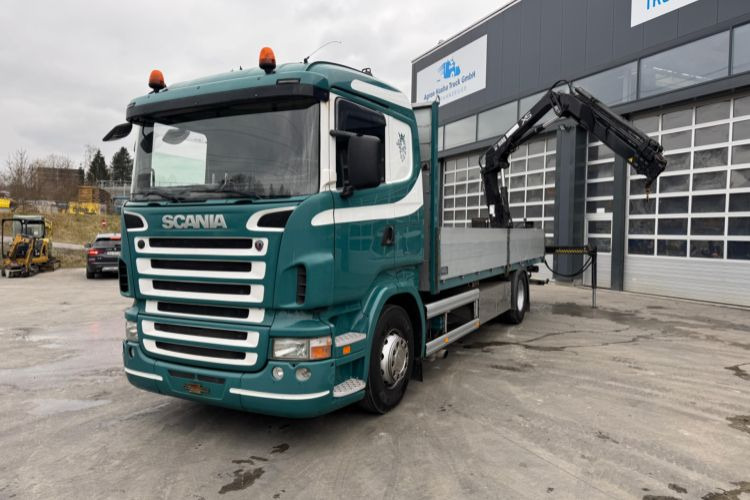 Scania R420 4x2 Hiab 122-4 - Crane truck: picture 1 Scania R420 4x2 Hiab 122-4 - Crane truck: picture 1