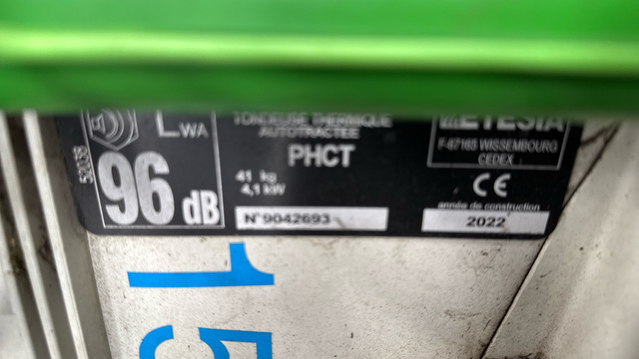 ETESIA PRO 46 PHCT - Construction equipment: picture 5 ETESIA PRO 46 PHCT - Construction equipment: picture 5