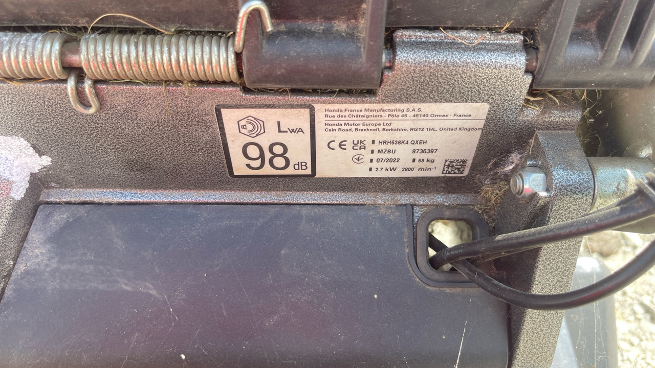 HONDA HRH 536 - Construction equipment: picture 5 HONDA HRH 536 - Construction equipment: picture 5