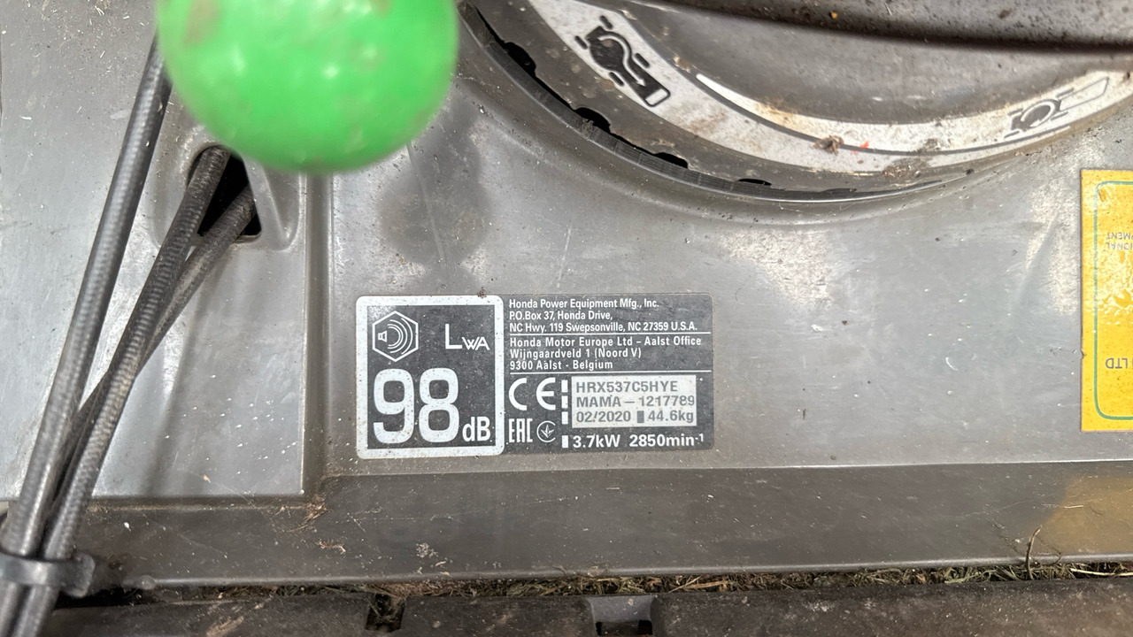 HONDA HRX537 C5HYE - Garden mower: picture 5 HONDA HRX537 C5HYE - Garden mower: picture 5