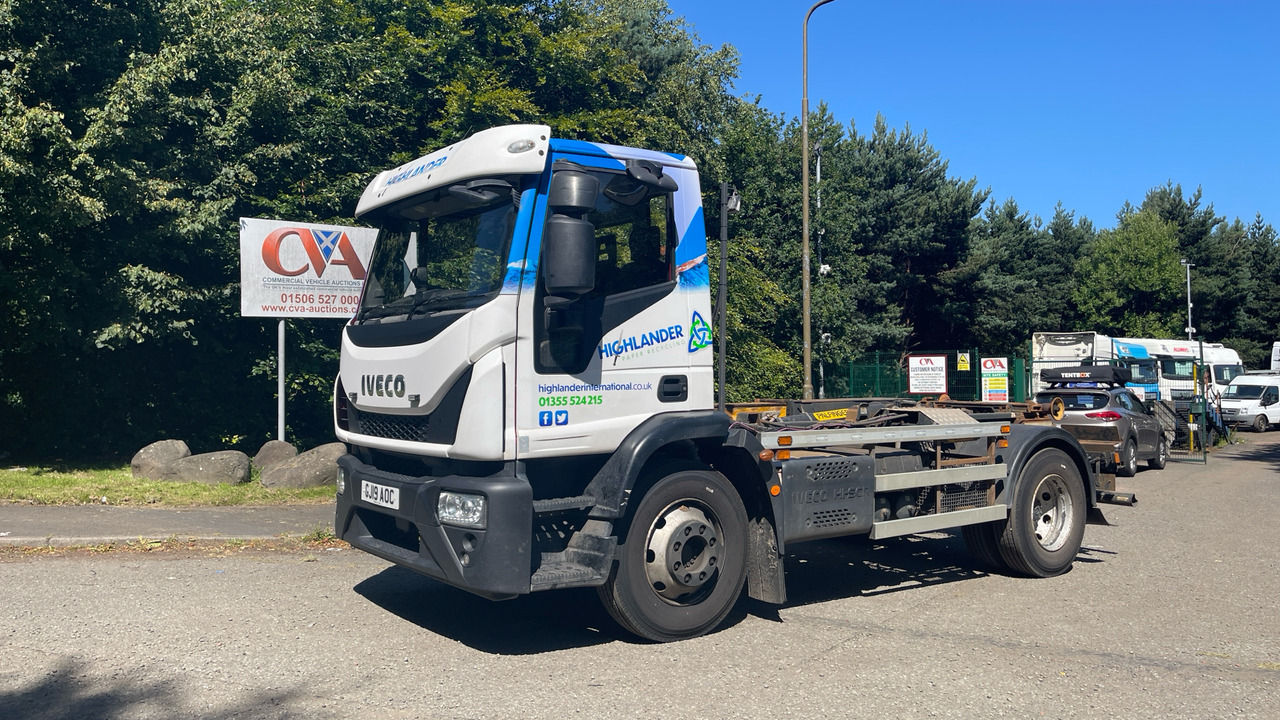 IVECO EUROCARGO 140-190 - Skip loader truck: picture 2 IVECO EUROCARGO 140-190 - Skip loader truck: picture 2