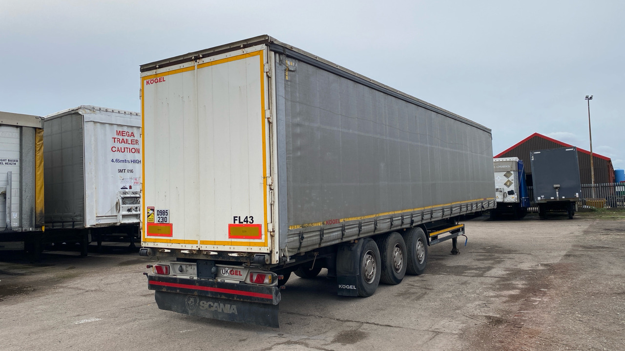 KOGEL CURTAINSIDE EUROLINER - Construction equipment: picture 5 KOGEL CURTAINSIDE EUROLINER - Construction equipment: picture 5