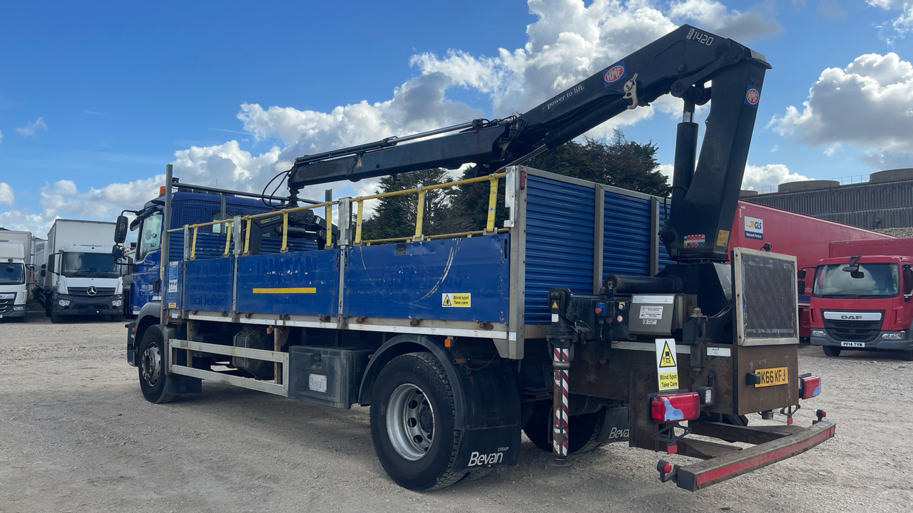 Man TGM 18.250 - Dropside/ Flatbed truck, Crane truck: picture 3 Man TGM 18.250 - Dropside/ Flatbed truck, Crane truck: picture 3