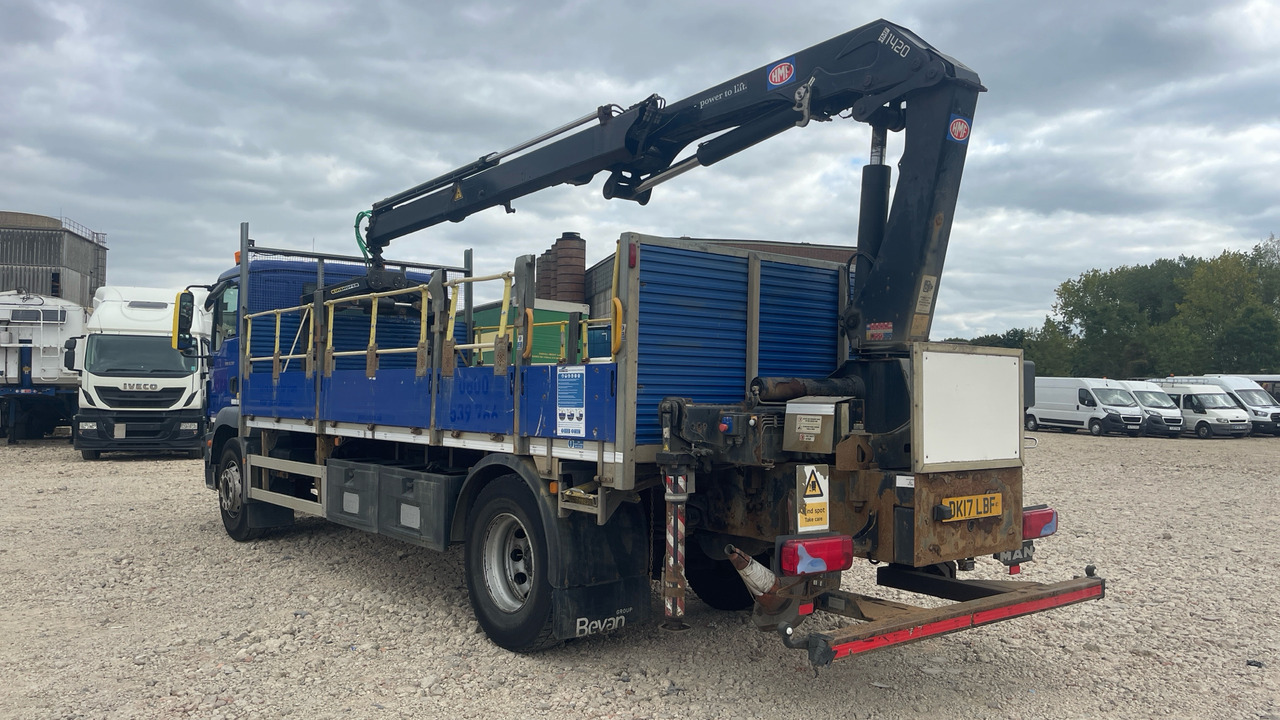 Man TGM 18.250 - Dropside/ Flatbed truck, Crane truck: picture 3 Man TGM 18.250 - Dropside/ Flatbed truck, Crane truck: picture 3