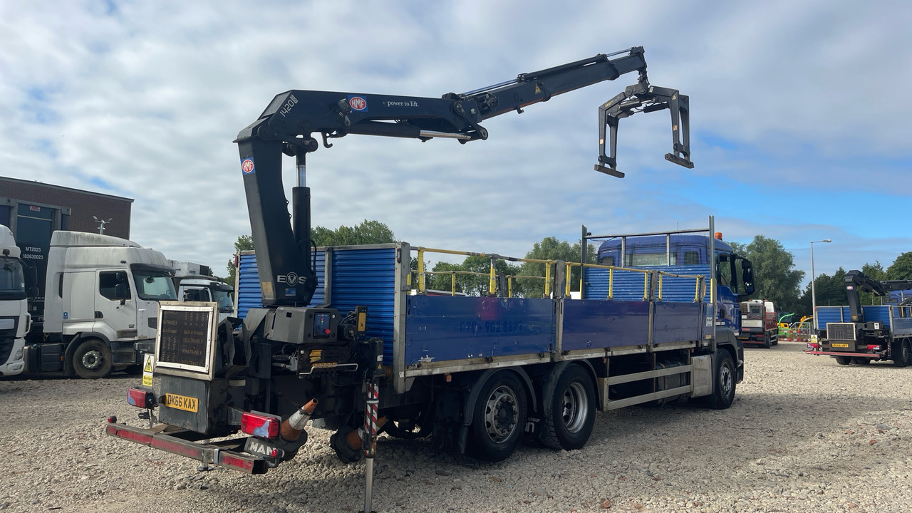 Man TGS 26.360 - Dropside/ Flatbed truck, Crane truck: picture 4 Man TGS 26.360 - Dropside/ Flatbed truck, Crane truck: picture 4