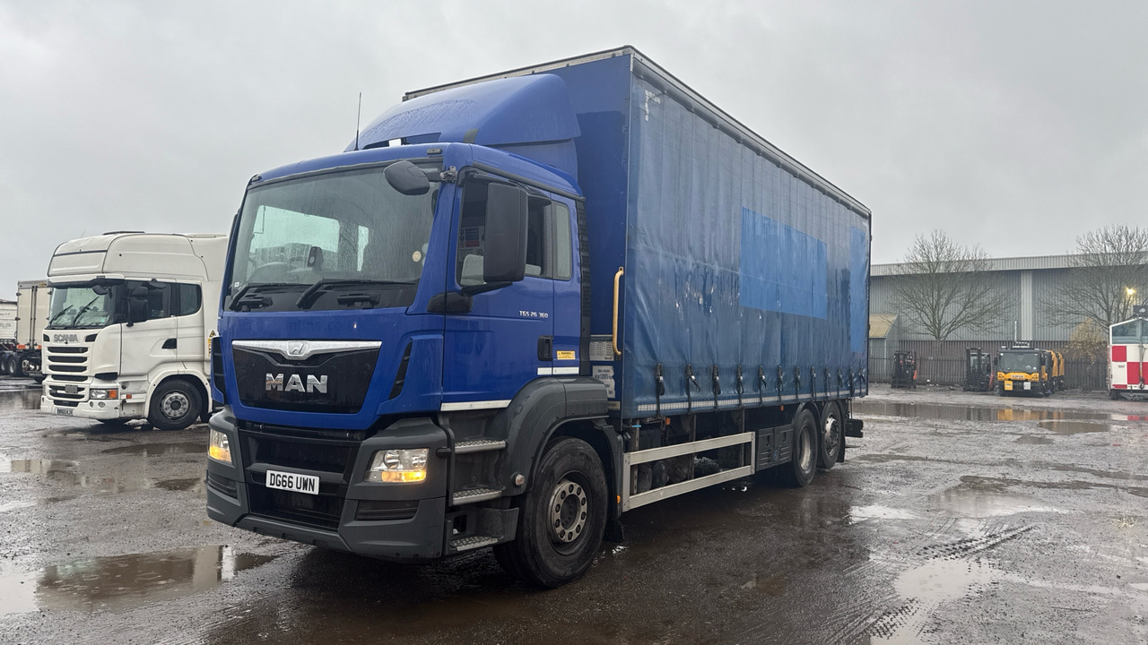 Man TGS 26.360 - Curtainsider truck: picture 2 Man TGS 26.360 - Curtainsider truck: picture 2