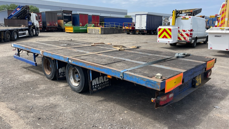 MAC TRAILERS FLAT DRAWBAR - Trailer: picture 4 MAC TRAILERS FLAT DRAWBAR - Trailer: picture 4