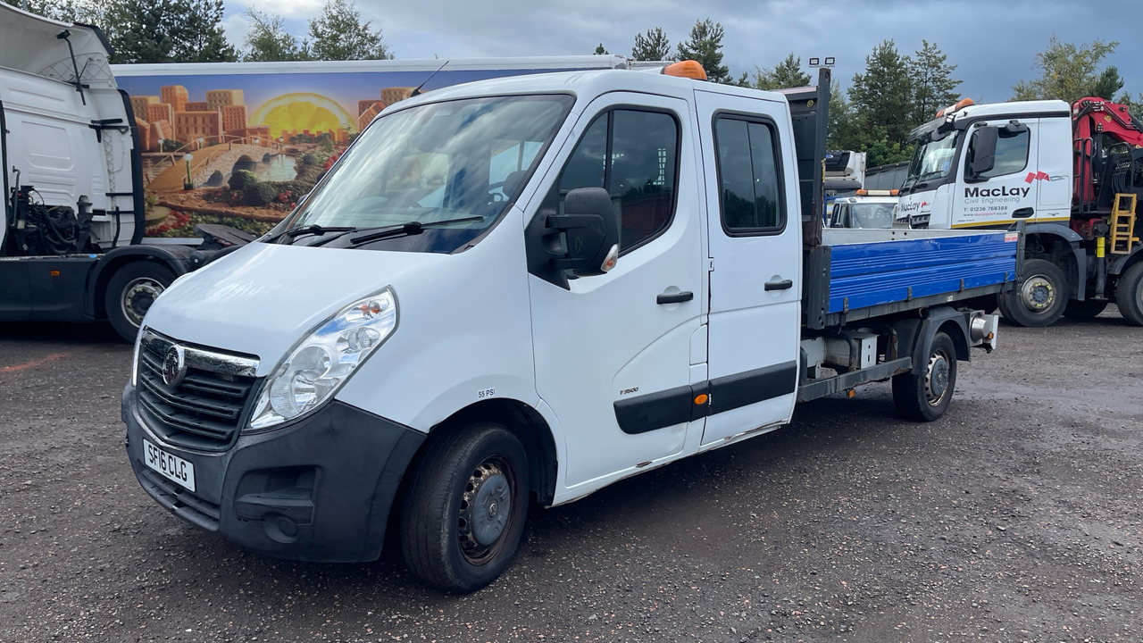 VAUXHALL MOVANO F3500 35 2.3 CDTI BiTurbo ecoFLEX H1 136ps - Tipper van: picture 2 VAUXHALL MOVANO F3500 35 2.3 CDTI BiTurbo ecoFLEX H1 136ps - Tipper van: picture 2