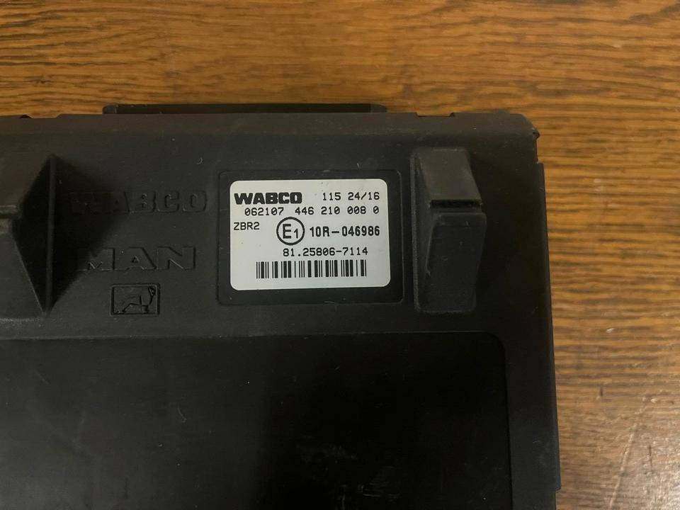 MAN EU6 WABCO Elektronik ZBR 2 Steuergerät 81.25806-7114 - Spare parts: picture 3 MAN EU6 WABCO Elektronik ZBR 2 Steuergerät 81.25806-7114 - Spare parts: picture 3
