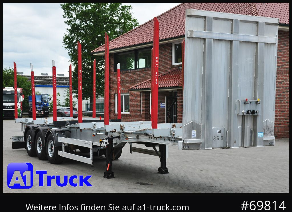 BENALU Timberliner, Vollalu Ecco, 2x Liftachse, Lang-Holz, - Timber semi-trailer: picture 1 BENALU Timberliner, Vollalu Ecco, 2x Liftachse, Lang-Holz, - Timber semi-trailer: picture 1