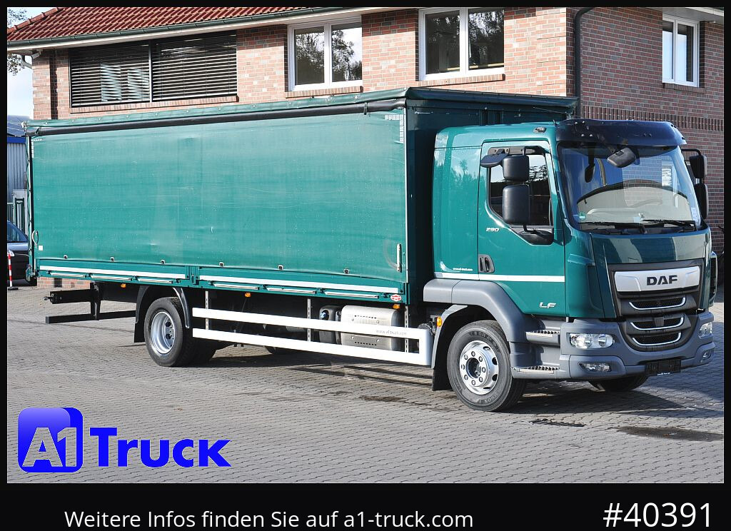 DAF LF 290, Klima, zul. GG 16.000kg, 1 Vorbesitzer - Curtainsider truck: picture 1 DAF LF 290, Klima, zul. GG 16.000kg, 1 Vorbesitzer - Curtainsider truck: picture 1