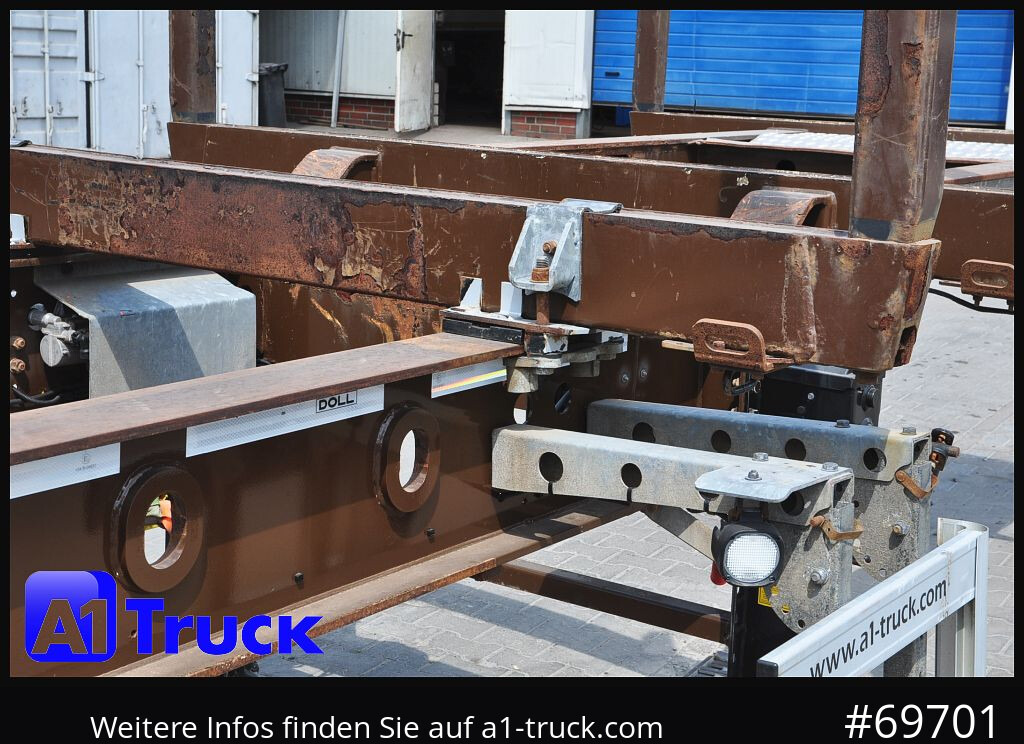 DOLL H3L-14XL Holz Tele, Lenkachse 271 tkm. - Timber semi-trailer: picture 3 DOLL H3L-14XL Holz Tele, Lenkachse 271 tkm. - Timber semi-trailer: picture 3