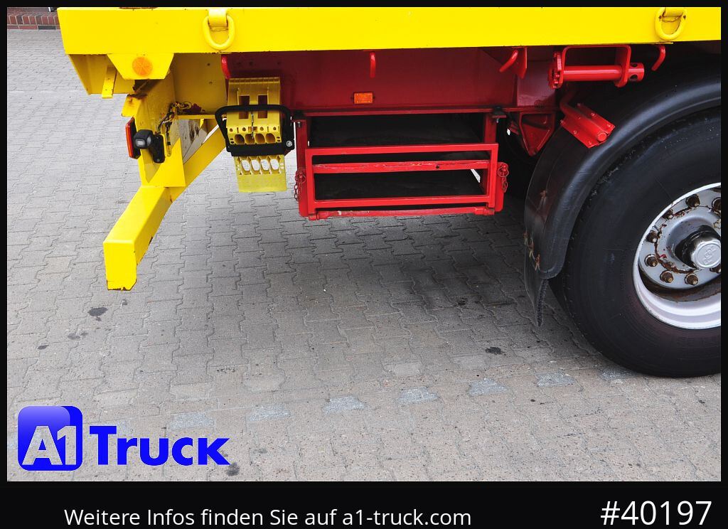FAYMONVILLE Plattform, Steel Suspension, Container Twistlock, - Dropside/ Flatbed semi-trailer: picture 4 FAYMONVILLE Plattform, Steel Suspension, Container Twistlock, - Dropside/ Flatbed semi-trailer: picture 4