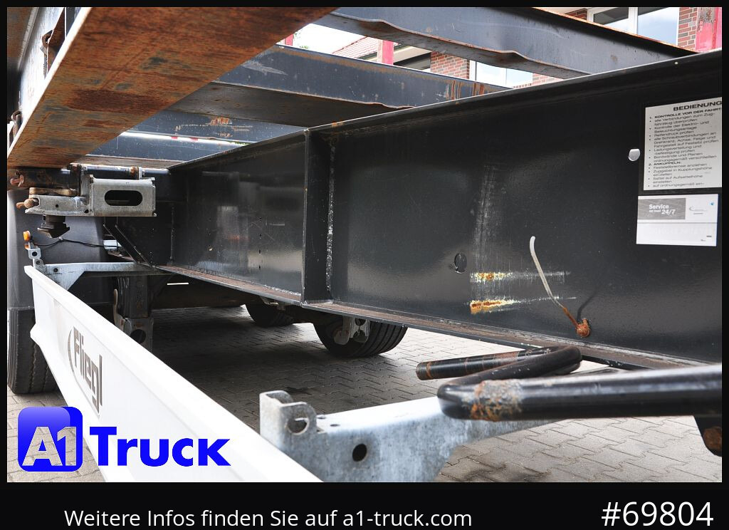 FLIEGL SDS01, Langholz, Containeraufbau, Liftachse, - Timber semi-trailer: picture 2 FLIEGL SDS01, Langholz, Containeraufbau, Liftachse, - Timber semi-trailer: picture 2