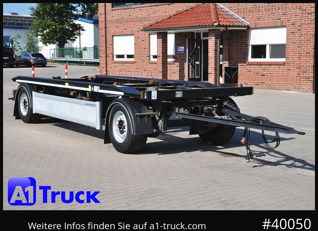 HUEFFERMANN HAR 1870, luft,SAF, verzinkt - Roll-off/ Skip trailer: picture 1 HUEFFERMANN HAR 1870, luft,SAF, verzinkt - Roll-off/ Skip trailer: picture 1