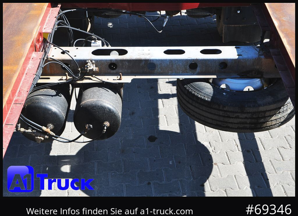 HUEFFERMANN HAR 1870, luft, Scheibenbremesen, - Roll-off/ Skip trailer: picture 5 HUEFFERMANN HAR 1870, luft, Scheibenbremesen, - Roll-off/ Skip trailer: picture 5