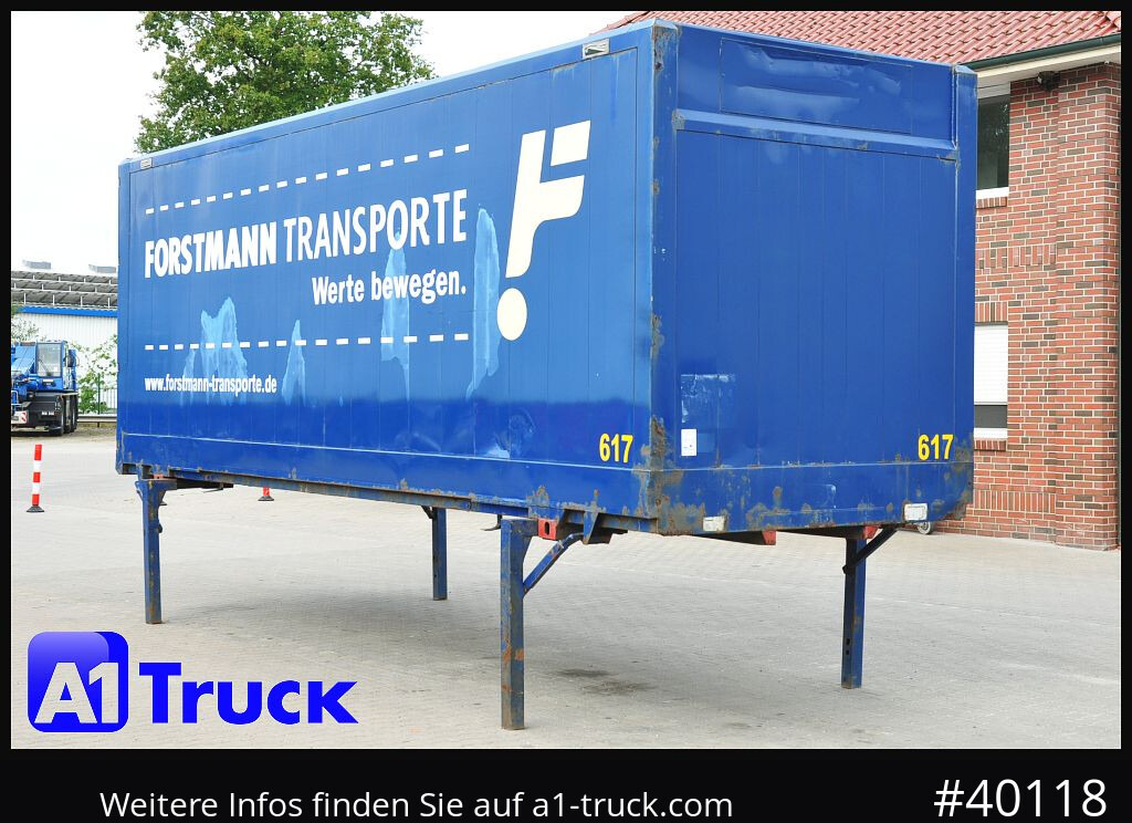 KRONE BDF 7,82 Container, 2700mm Innenhöhe, Portaltür - Swap body - box: picture 1 KRONE BDF 7,82 Container, 2700mm Innenhöhe, Portaltür - Swap body - box: picture 1