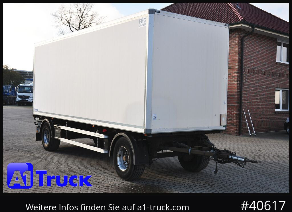KRONE Koffer ISO, stakr isoliert ehemaliger Kühlkoffer, Aluboden - Closed box trailer: picture 1 KRONE Koffer ISO, stakr isoliert ehemaliger Kühlkoffer, Aluboden - Closed box trailer: picture 1