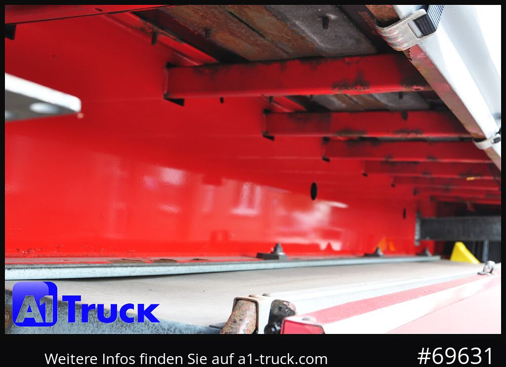 KRONE SD 27, Papier, Staplerhalterung, Bordwand, Lenkachse - Curtainsider semi-trailer: picture 4 KRONE SD 27, Papier, Staplerhalterung, Bordwand, Lenkachse - Curtainsider semi-trailer: picture 4