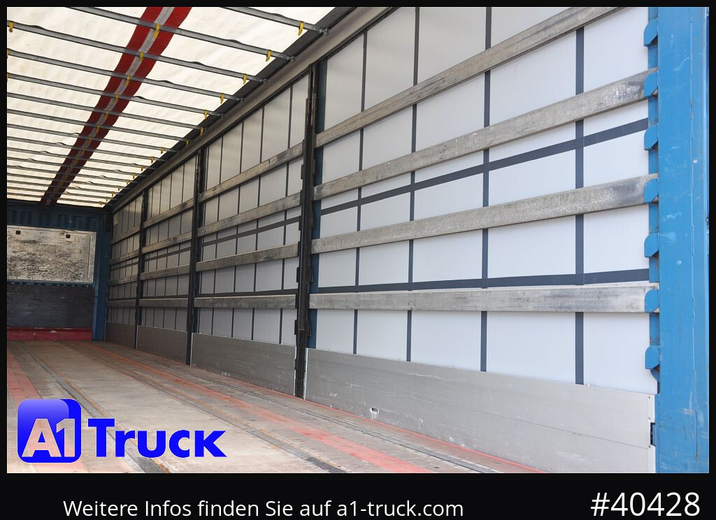 KRONE SD 27, Papier, Staplerhalterung, Bordwand, Lenkachse - Curtainsider semi-trailer: picture 3 KRONE SD 27, Papier, Staplerhalterung, Bordwand, Lenkachse - Curtainsider semi-trailer: picture 3