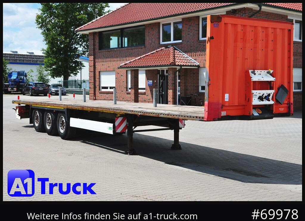 KRONE SD Plateau, Twistlock, Container, - Dropside/ Flatbed semi-trailer: picture 1 KRONE SD Plateau, Twistlock, Container, - Dropside/ Flatbed semi-trailer: picture 1