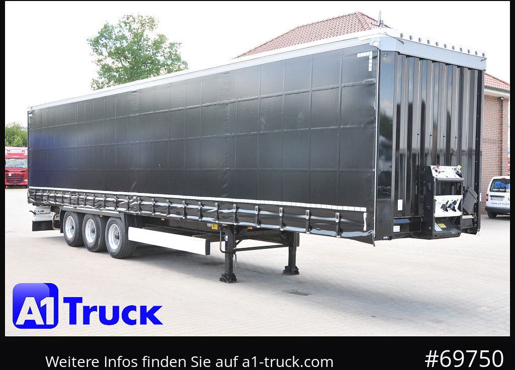 KRONE SD Tautliner, 1 Vorbesitzer, neue Plane - Curtainsider semi-trailer: picture 1 KRONE SD Tautliner, 1 Vorbesitzer, neue Plane - Curtainsider semi-trailer: picture 1