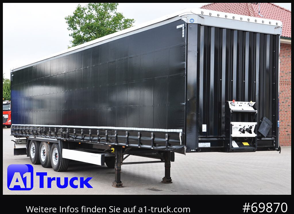 KRONE SD, Tautliner, neue Plane, 1 Vorbesitzer - Curtainsider semi-trailer: picture 1 KRONE SD, Tautliner, neue Plane, 1 Vorbesitzer - Curtainsider semi-trailer: picture 1