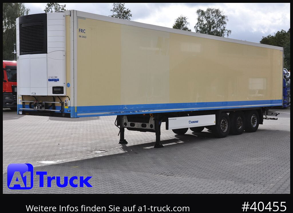 Refrigerator semi-trailer KRONE SDR 27 Carrier 1950 Mt. Doppelstock Lift,: picture 13