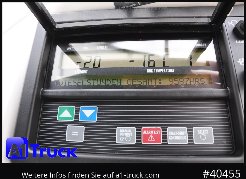 Refrigerator semi-trailer KRONE SDR 27 Carrier 1950 Mt. Doppelstock Lift,: picture 6