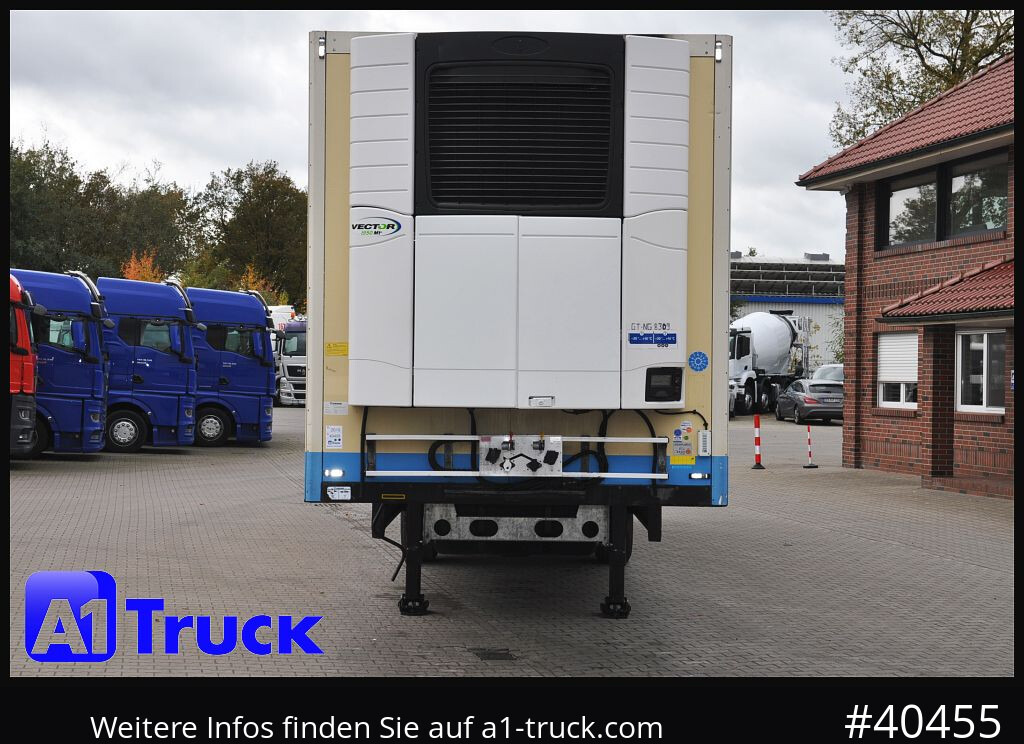 Refrigerator semi-trailer KRONE SDR 27 Carrier 1950 Mt. Doppelstock Lift,: picture 14