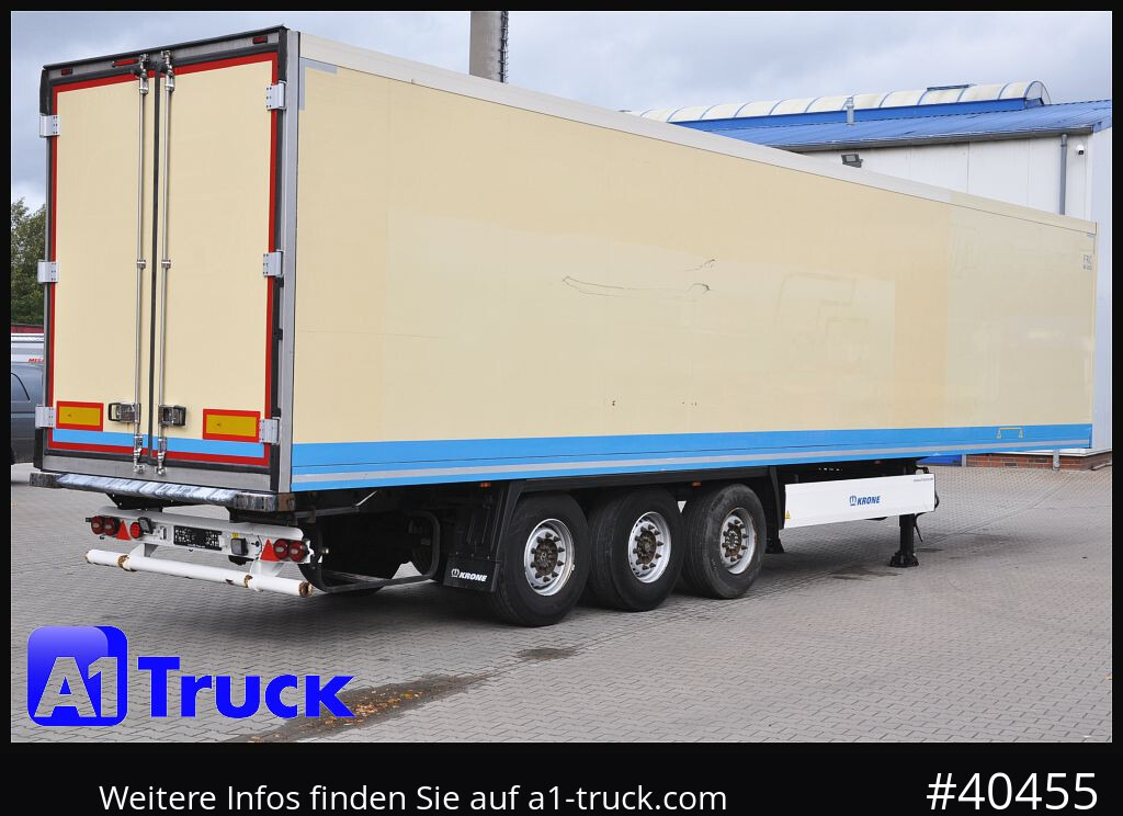 Refrigerator semi-trailer KRONE SDR 27 Carrier 1950 Mt. Doppelstock Lift,: picture 9