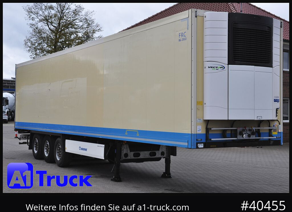 KRONE SDR 27 Carrier 1950 Mt. Doppelstock Lift, - Refrigerator semi-trailer: picture 1 KRONE SDR 27 Carrier 1950 Mt. Doppelstock Lift, - Refrigerator semi-trailer: picture 1