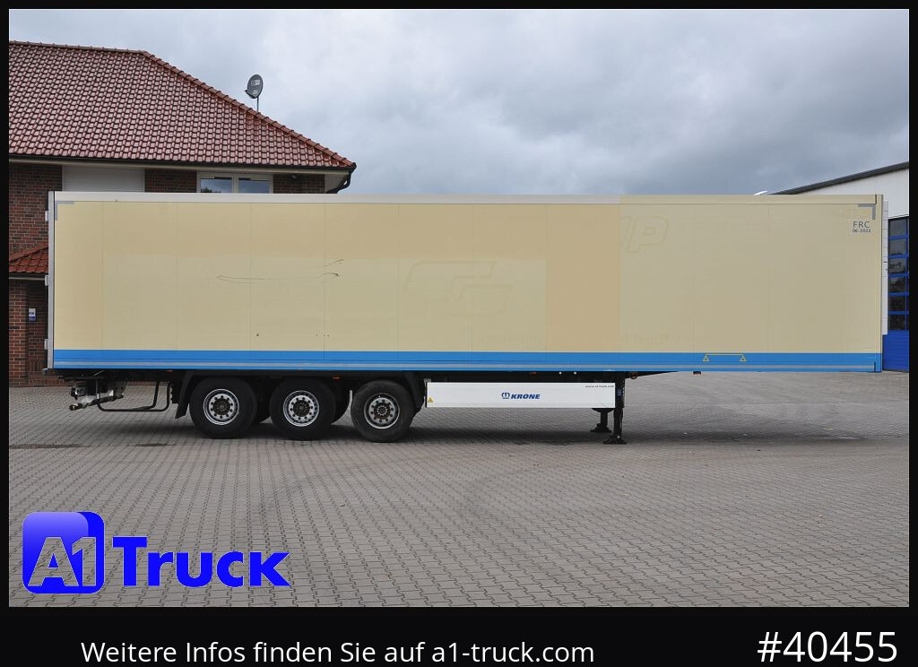 Refrigerator semi-trailer KRONE SDR 27 Carrier 1950 Mt. Doppelstock Lift,: picture 8