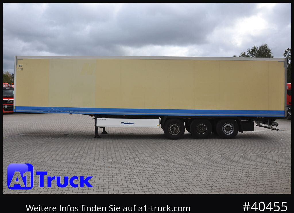 Refrigerator semi-trailer KRONE SDR 27 Carrier 1950 Mt. Doppelstock Lift,: picture 12