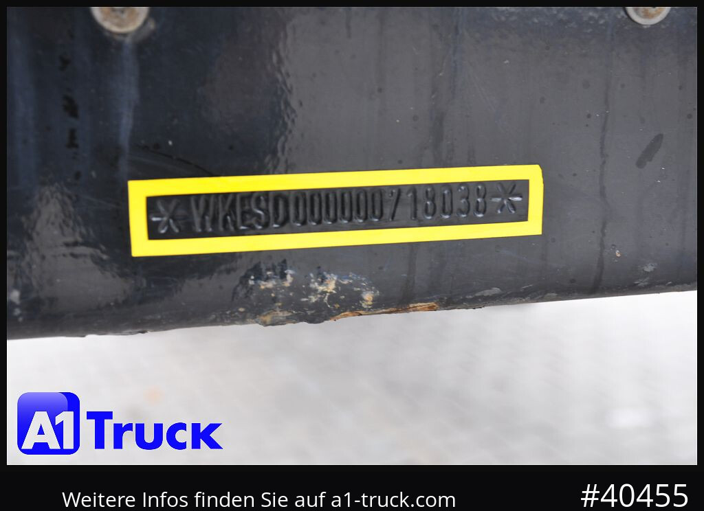 Refrigerator semi-trailer KRONE SDR 27 Carrier 1950 Mt. Doppelstock Lift,: picture 7