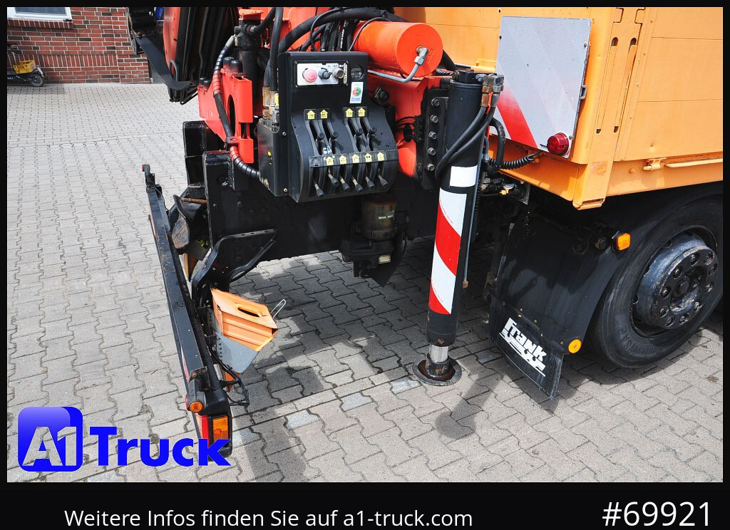 Crane truck, Dropside/ Flatbed truck MAN MAN F 2000 26.464 Intarder Kran PK 15.500 Funk,: picture 14
