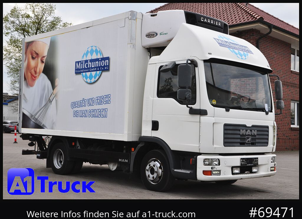 MAN TGL 8.180 Carrier 950 MT.LBW 4,2m. - Refrigerated van: picture 1 MAN TGL 8.180 Carrier 950 MT.LBW 4,2m. - Refrigerated van: picture 1