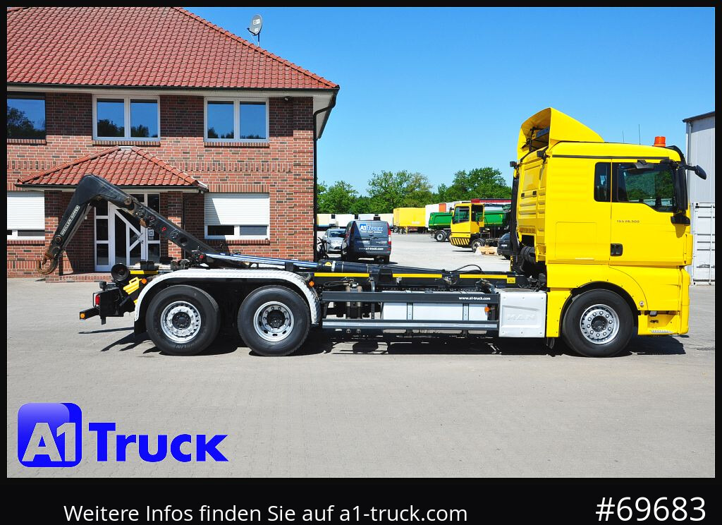 MAN TGX 26,500, Meiller,Funk, Lift-Lenk - Hook lift truck: picture 3 MAN TGX 26,500, Meiller,Funk, Lift-Lenk - Hook lift truck: picture 3