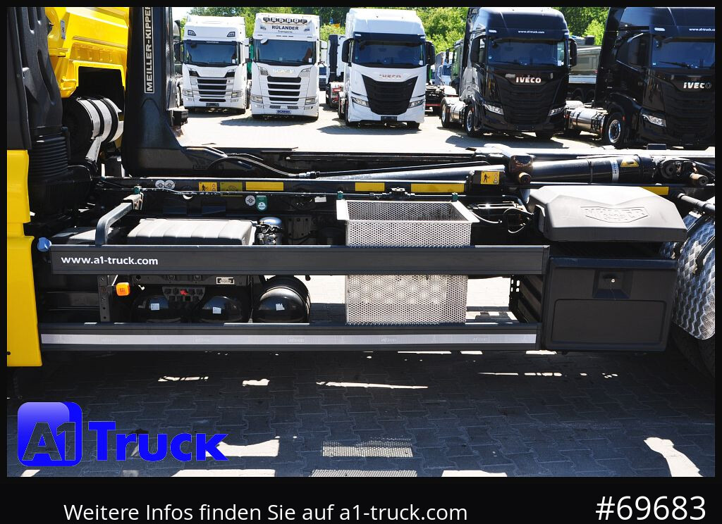 MAN TGX 26,500, Meiller,Funk, Lift-Lenk - Hook lift truck: picture 2 MAN TGX 26,500, Meiller,Funk, Lift-Lenk - Hook lift truck: picture 2