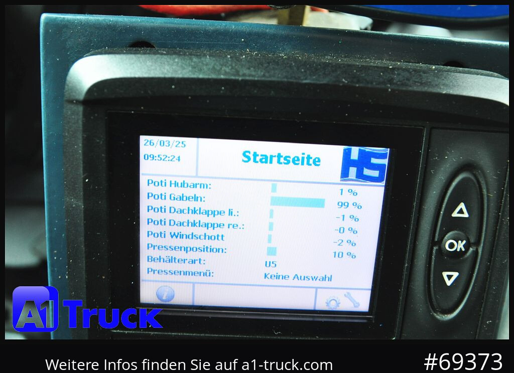 MERCEDES-BENZ Antos 2533, HS Millenium XXL37 Überkopflader, - Garbage truck: picture 5 MERCEDES-BENZ Antos 2533, HS Millenium XXL37 Überkopflader, - Garbage truck: picture 5