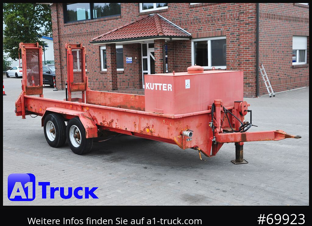 MUELLER-MITTELTAL Obermaier T 60, Tandem, Tieflader mit Rampen - Low loader trailer: picture 1 MUELLER-MITTELTAL Obermaier T 60, Tandem, Tieflader mit Rampen - Low loader trailer: picture 1
