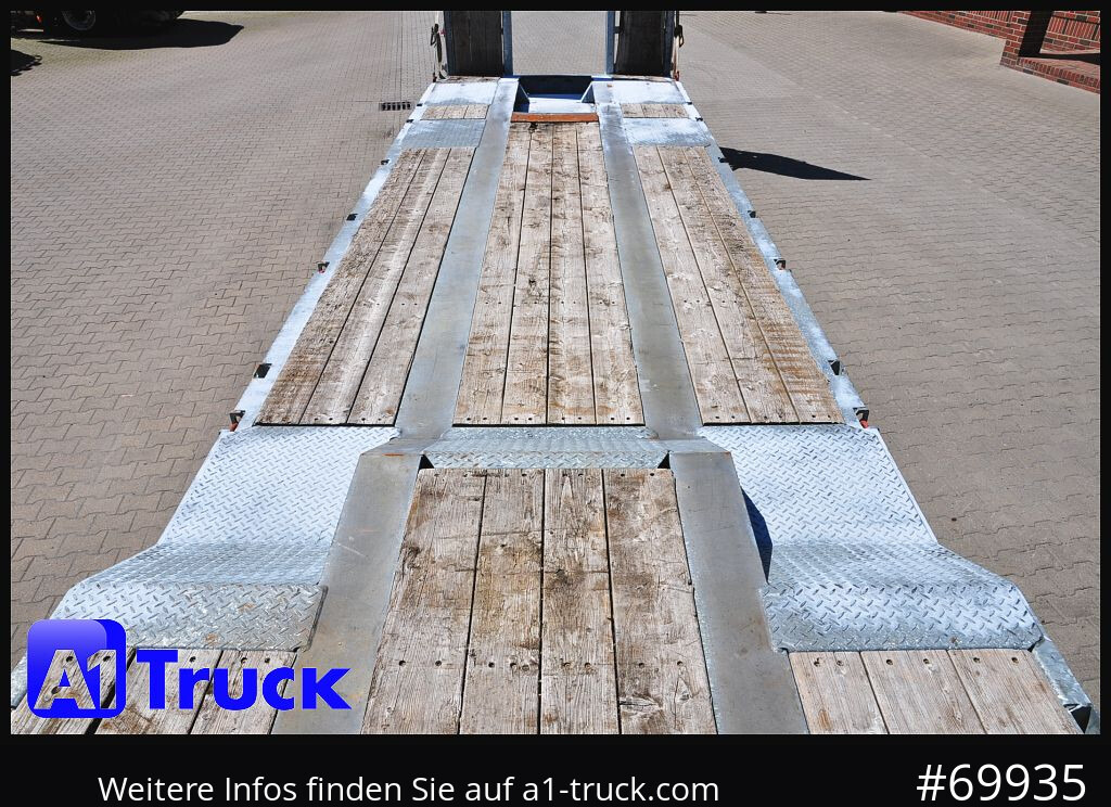 MUELLER-MITTELTAL T4 Profi, 4 achs Tieflader, hydr. Rampen, - Low loader trailer: picture 4 MUELLER-MITTELTAL T4 Profi, 4 achs Tieflader, hydr. Rampen, - Low loader trailer: picture 4