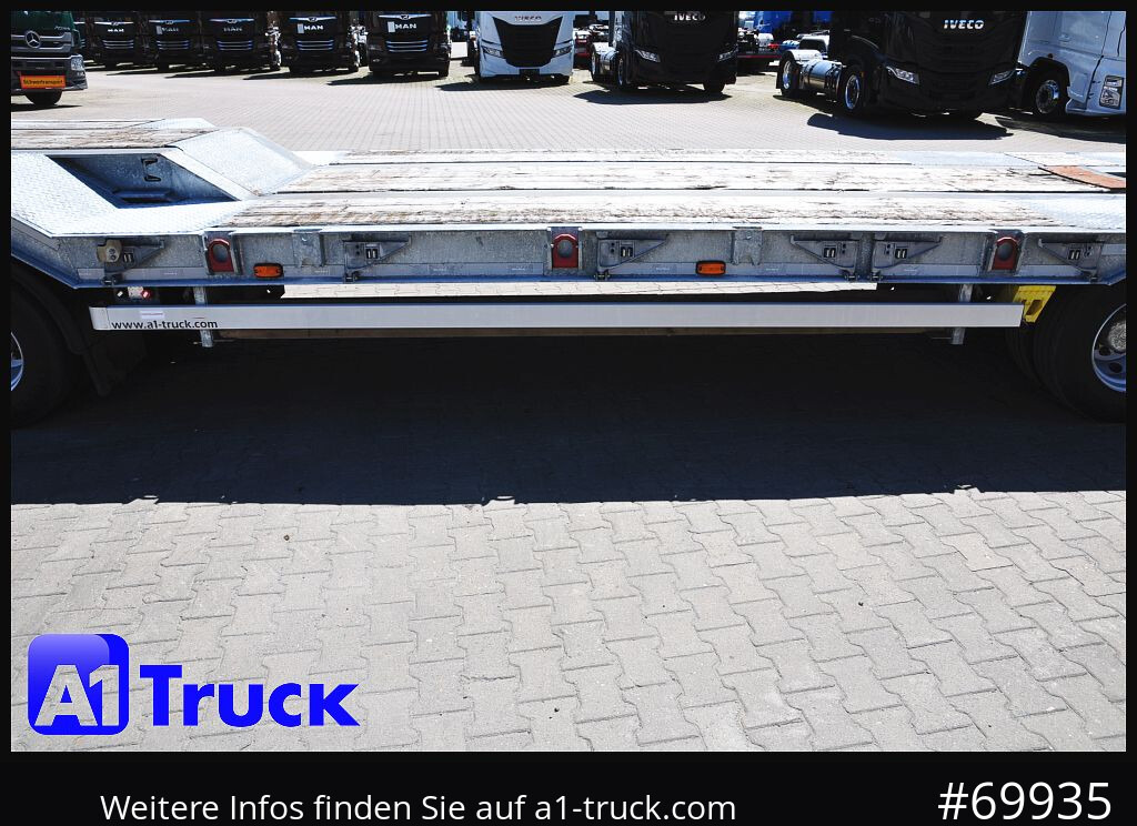 MUELLER-MITTELTAL T4 Profi, 4 achs Tieflader, hydr. Rampen, - Low loader trailer: picture 2 MUELLER-MITTELTAL T4 Profi, 4 achs Tieflader, hydr. Rampen, - Low loader trailer: picture 2