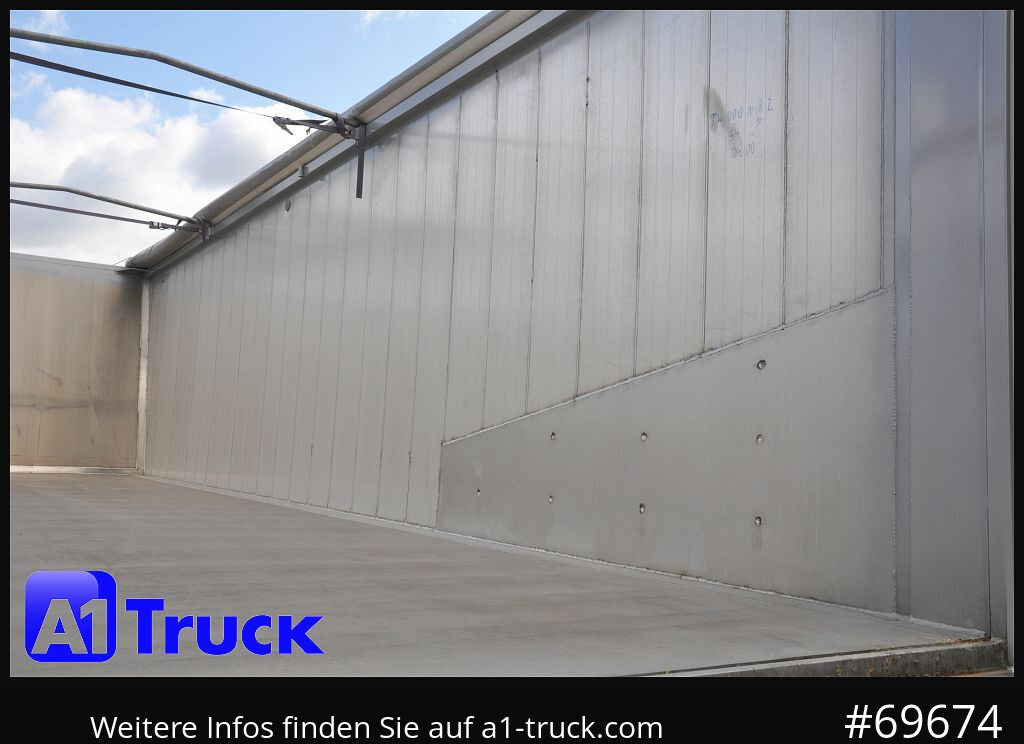 REISCH RHKS, Alu-Kippmulde 54m³, Kombitüren, Alufelgen, Liftachse, - Tipper semi-trailer: picture 3 REISCH RHKS, Alu-Kippmulde 54m³, Kombitüren, Alufelgen, Liftachse, - Tipper semi-trailer: picture 3