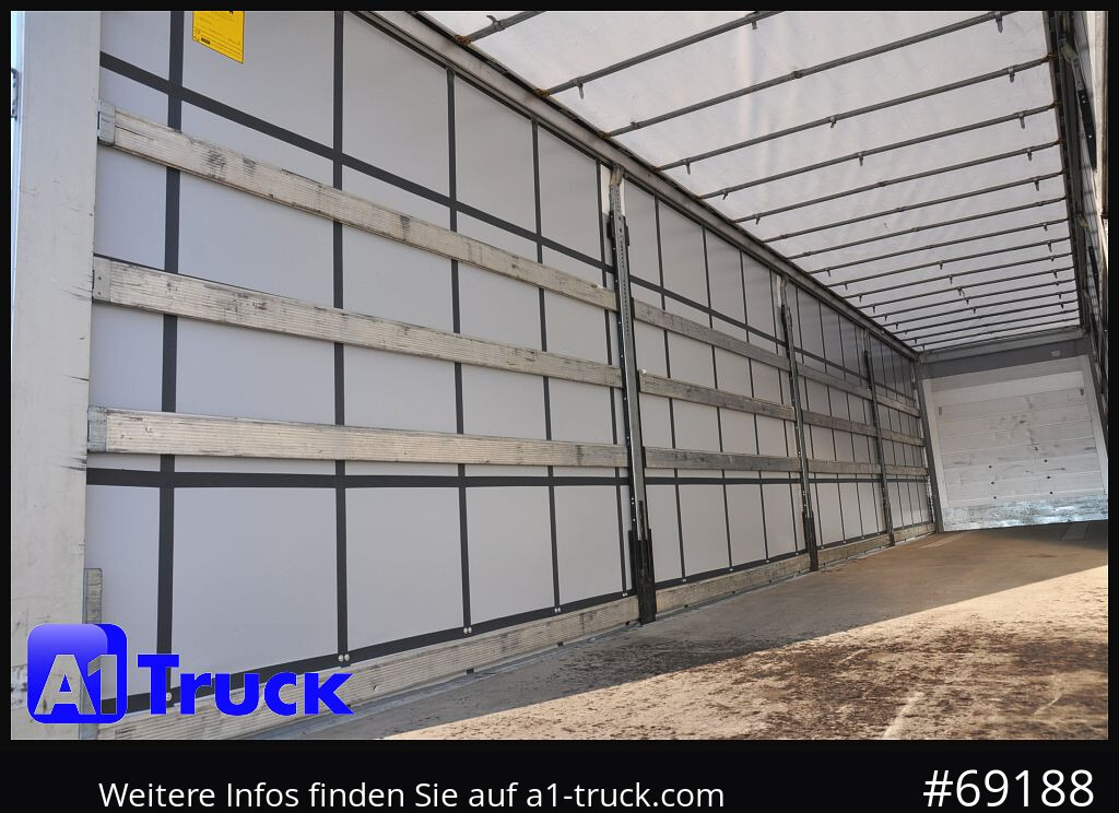 SCHMITZ S01, Tautliner, neue Plane, 1 Vorbesitzer, - Curtainsider semi-trailer: picture 4 SCHMITZ S01, Tautliner, neue Plane, 1 Vorbesitzer, - Curtainsider semi-trailer: picture 4