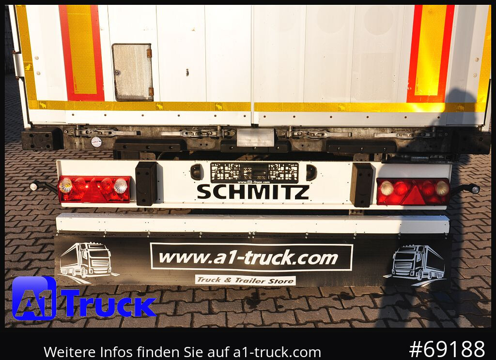 SCHMITZ S01, Tautliner, neue Plane, 1 Vorbesitzer, - Curtainsider semi-trailer: picture 2 SCHMITZ S01, Tautliner, neue Plane, 1 Vorbesitzer, - Curtainsider semi-trailer: picture 2